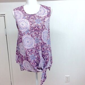 NWT. Fourteenth Place Sleeveless Blouse Si…